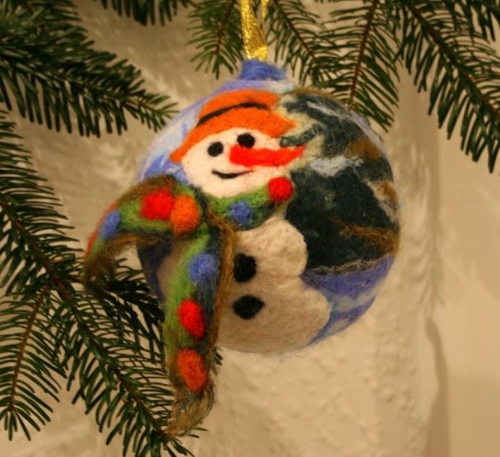 Toy Christmas tree " Snowman " picture no. 2