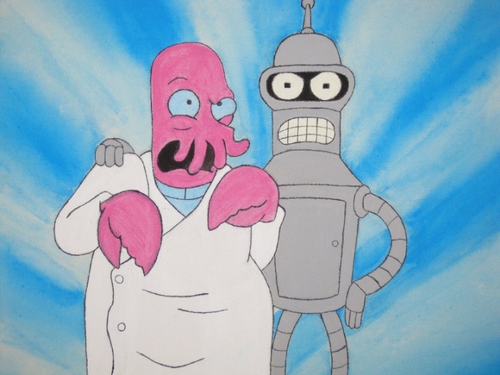" & quot Bender, Zoidberg and is " s "