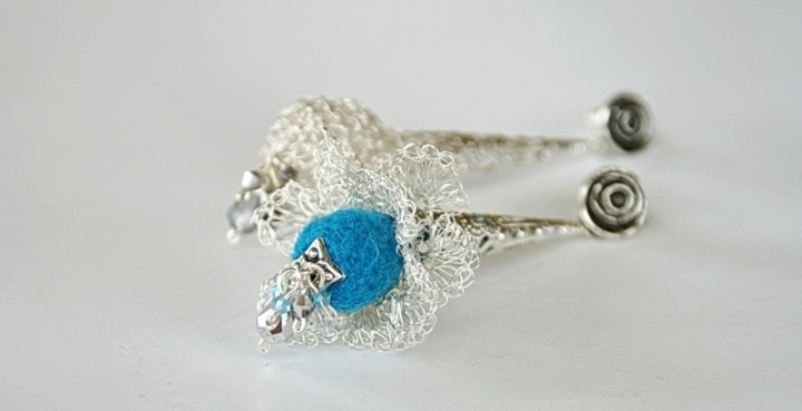 Earrings " Trio Rings " picture no. 2