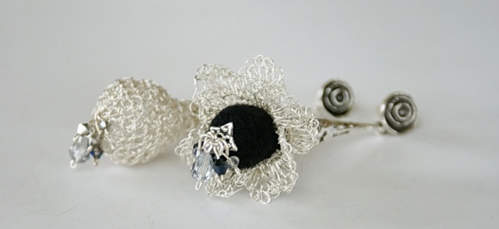 Earrings " Trio Rings " picture no. 3