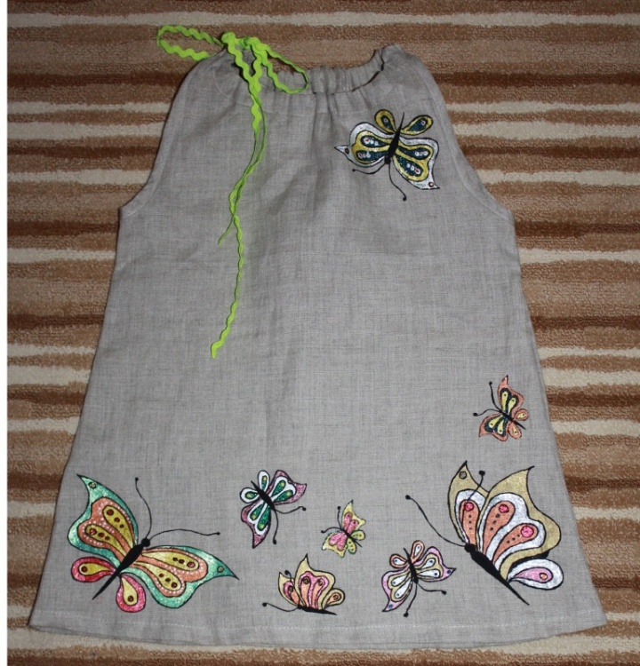 Dress " Butterflies "