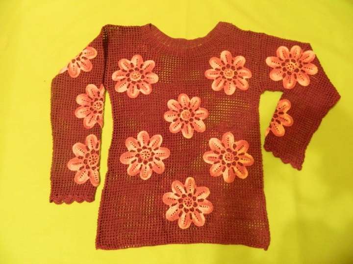 Flowered blouse
