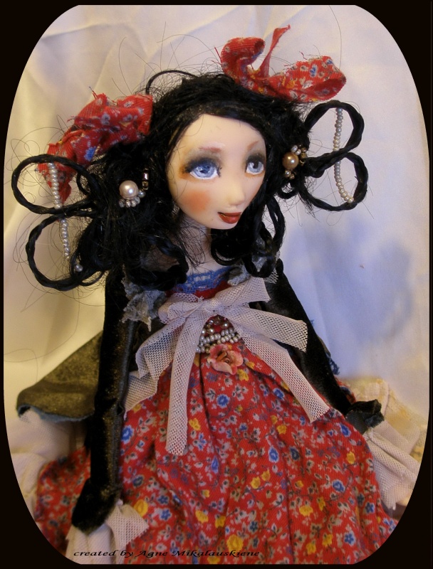 Handmade doll Elizabeth