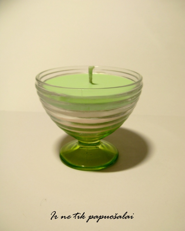 Handmade scented candle