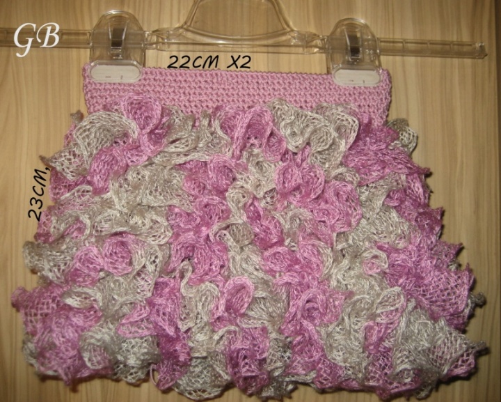Crocheted skirt " LAMBADA " picture no. 2