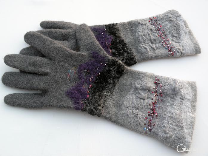 Felt gloves Twilight