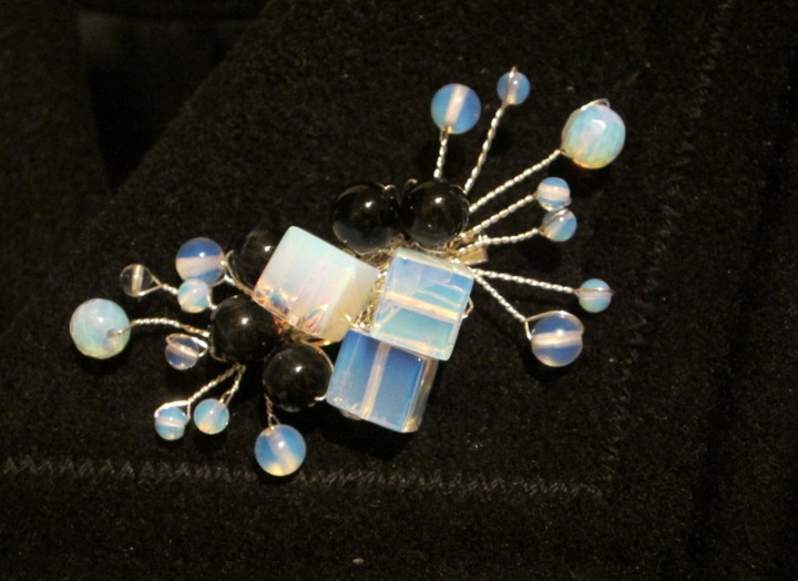Brooch " in the light of the moon ... " picture no. 3