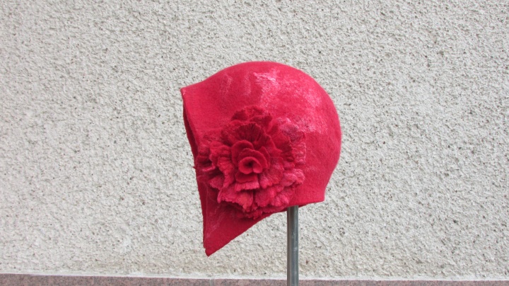 Hat with Rose