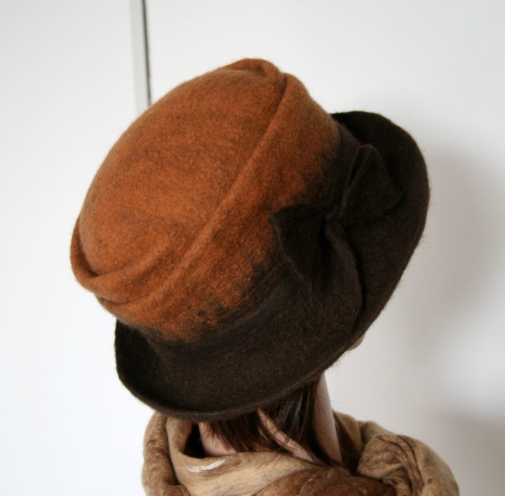 Felted hat ,, ,, Fall Rhapsody picture no. 3