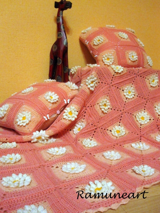 Baby blanket and pillow "Sakura" picture no. 2