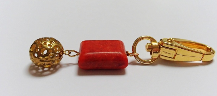 Pendant with red coral picture no. 2