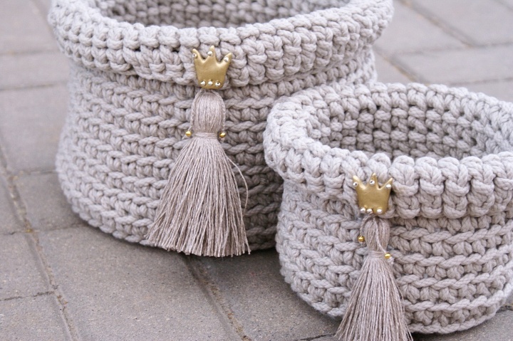 Crocheted bags "Queen" picture no. 3