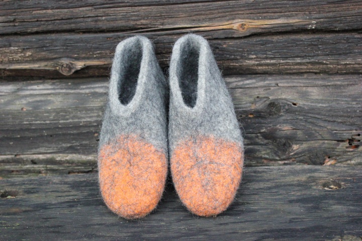 Felted slippers size37EU picture no. 2