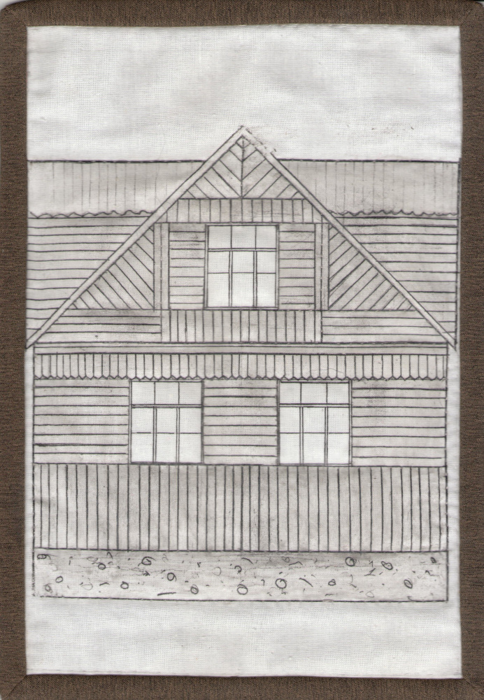 Patchwork  "Wooden house"