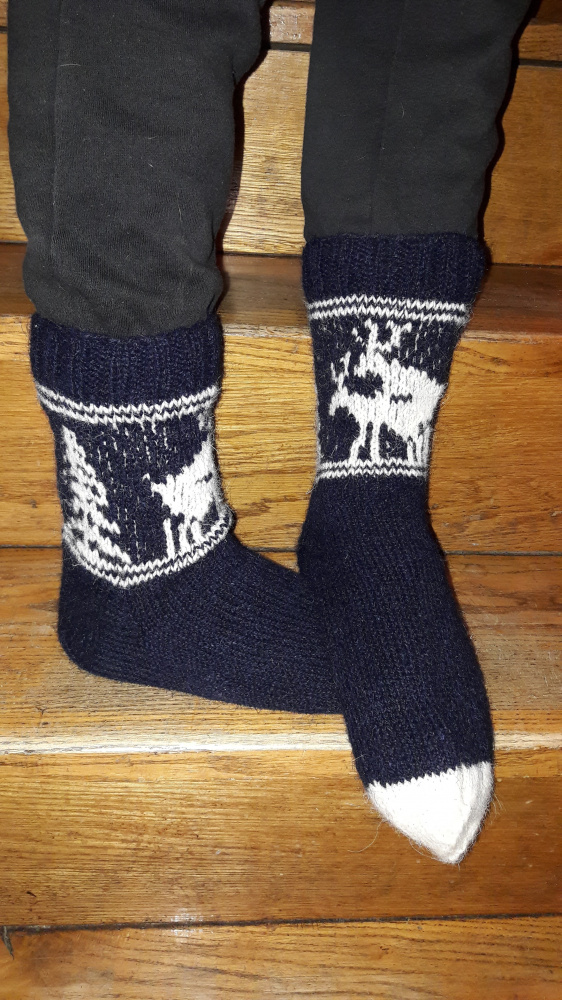 Socks "Fornicating Deer" picture no. 2