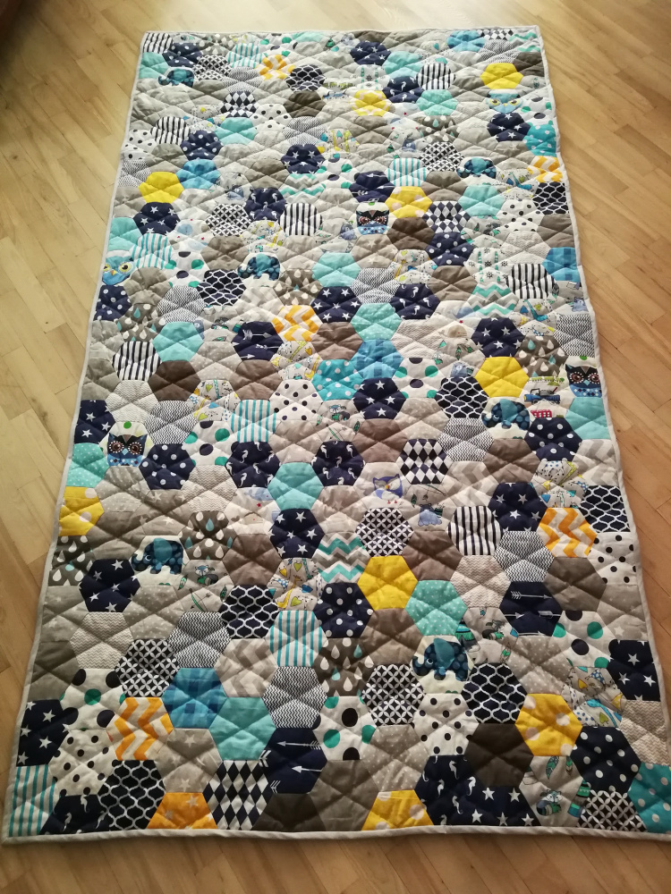 Handmade quilt for a boy 2