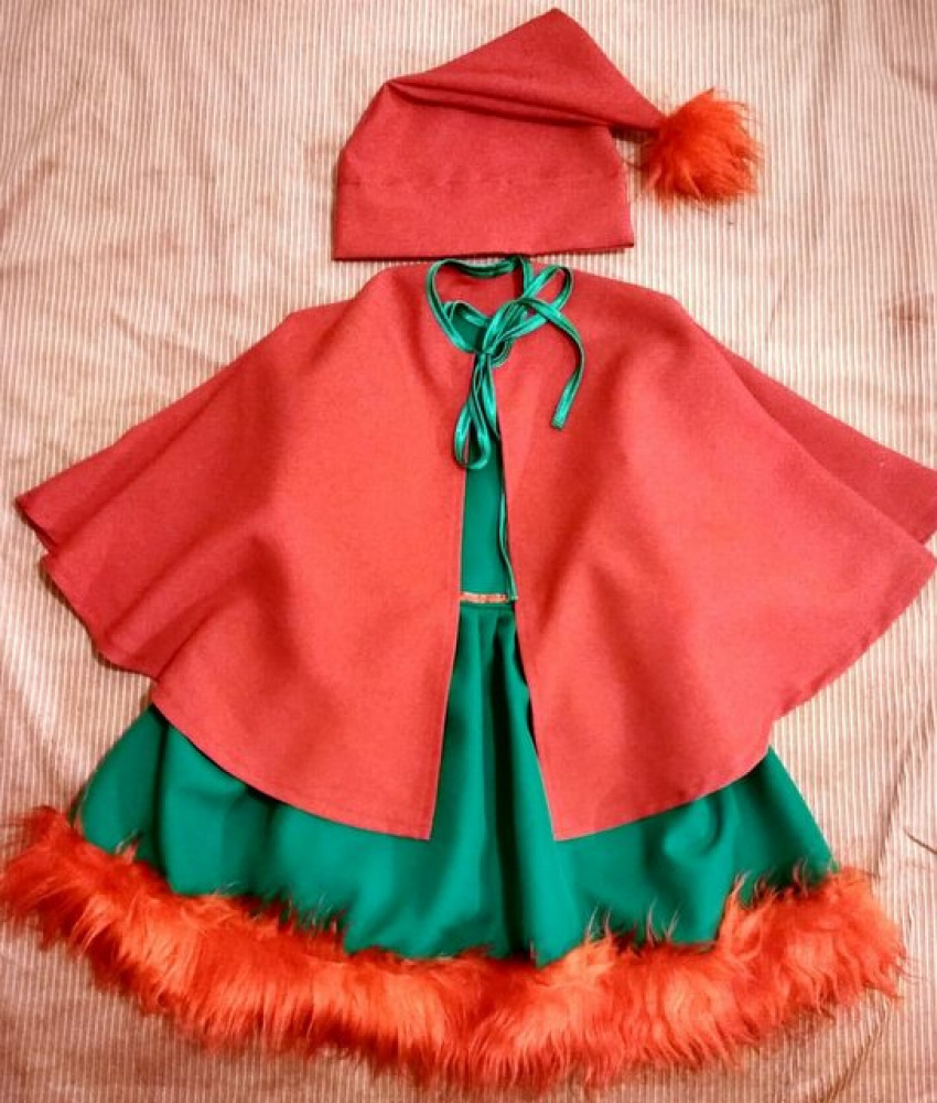 Gnome carnival costume for a girls picture no. 3
