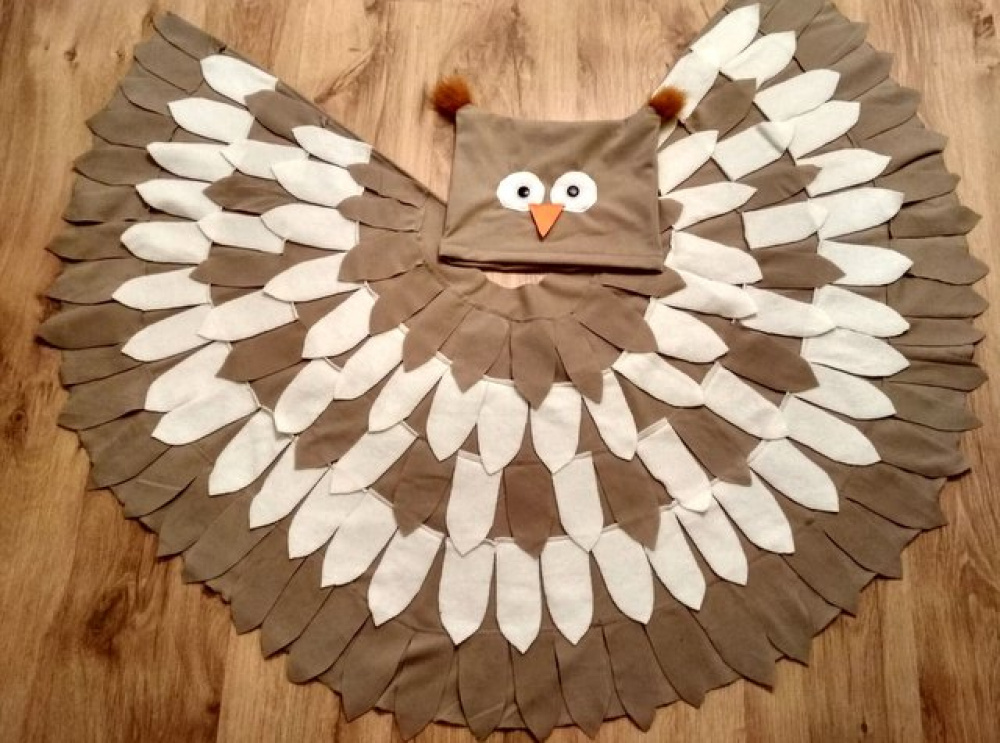 Owl carnival costume for kids picture no. 2