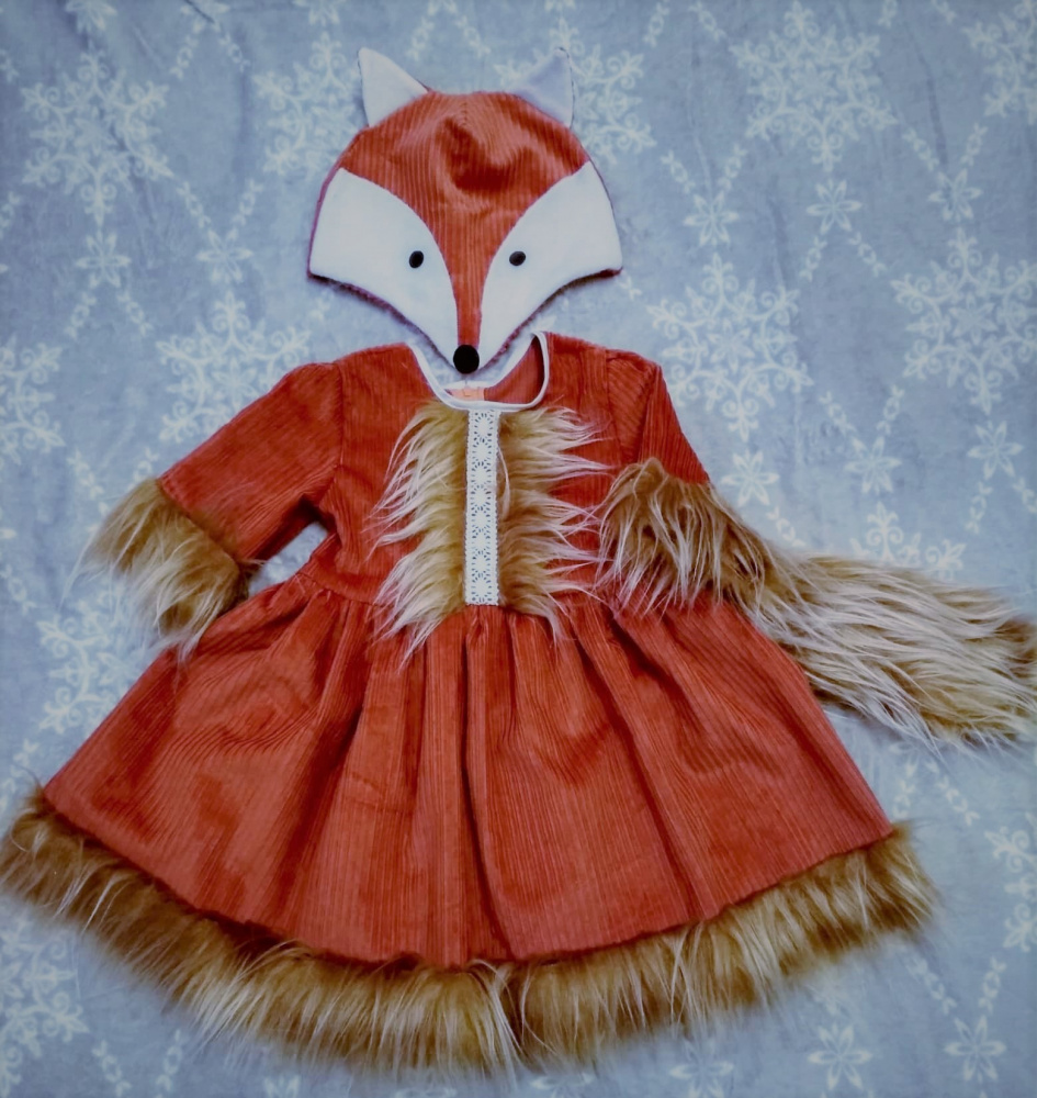 Fox Carnival Costume for Girl