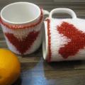 Me and you - we are together - Knittings for interior - knitwork