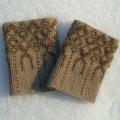 wristlets, beige :) - Wristlets - knitwork