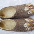 Natur - Shoes & slippers - felting