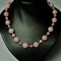 neckless " pink " - Necklace - beadwork