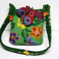 childrens manual " fell in love with a butterfly " - Handbags & wallets - felting