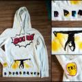 breakdance - Drawing on clothes - drawing