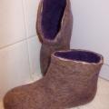 Claus is preparing for winter - Shoes & slippers - felting
