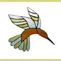 Stained glass bird - Glassware - making