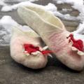 Winter - Shoes & slippers - felting
