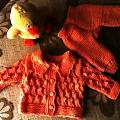 sweater and walking around the baby - Children clothes - knitwork