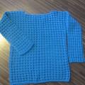Blue sweater - Sweaters & jackets - knitwork