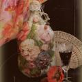 Time for a glass of wine :) - Decorated bottles - making