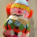 Happy Clown - Dolls & toys - knitwork