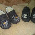 warm, woolen tapkytes - Shoes & slippers - felting