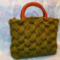 Woven handbag pyniuota - Handbags & wallets - knitwork