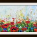 Summer meadow :) - Acrylic painting - drawing