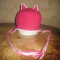 crocheted hat "Pink" - Hats  - needlework