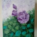 Rozes - Oil painting - drawing