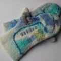 Gloves " abstract " - Gloves & mittens - felting