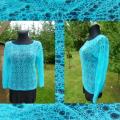... blue filigree ... - Blouses & jackets - knitwork