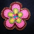 blooming - Brooches - felting