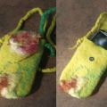 Androidinis paltukas ... :) - Handbags & wallets - felting