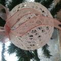 Christmas knobs - Knittings for interior - knitwork