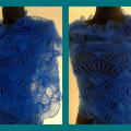 blue .... - Wraps & cloaks - needlework