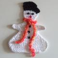 Snowman - Dolls & toys - needlework