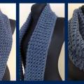 Crochet crocheted snood. - Wraps & cloaks - needlework