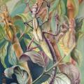 Phasmatodea 40x60 - Oil painting - drawing